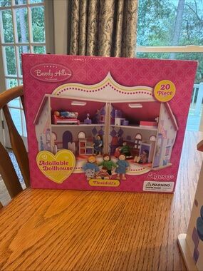 Beverly Hills Adollable Dollhouse - Pink Playset